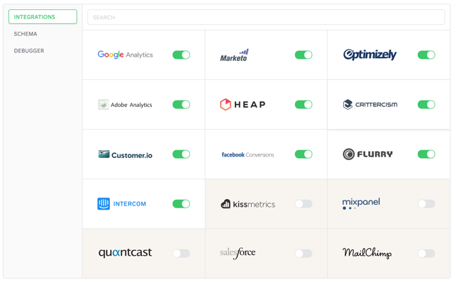 SegmentDashboard.png Choisissez la distribution des données sur vos applications via un tableau de bord