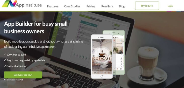App insitute permet de créer des applications mobiles 